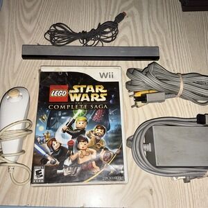 OEM Nintendo Wii Power Cord, AV Cable, LEGO Game ,nunchuck ,Sensor bar ,TESTED